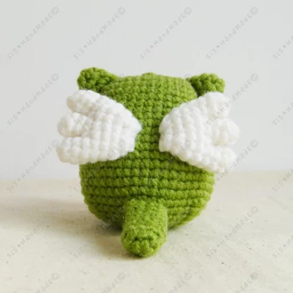 Matcha Neko Cupid Valentine Doll Keyring - Image 7