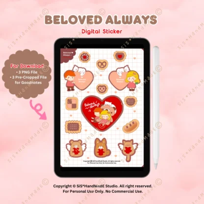 Digital Sticker Beloved Always Collections