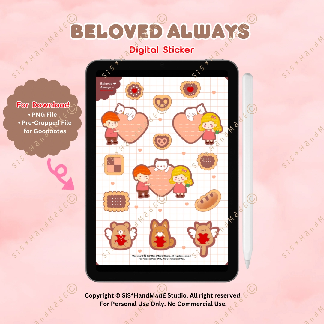 Digital Sticker Beloved Always V.1