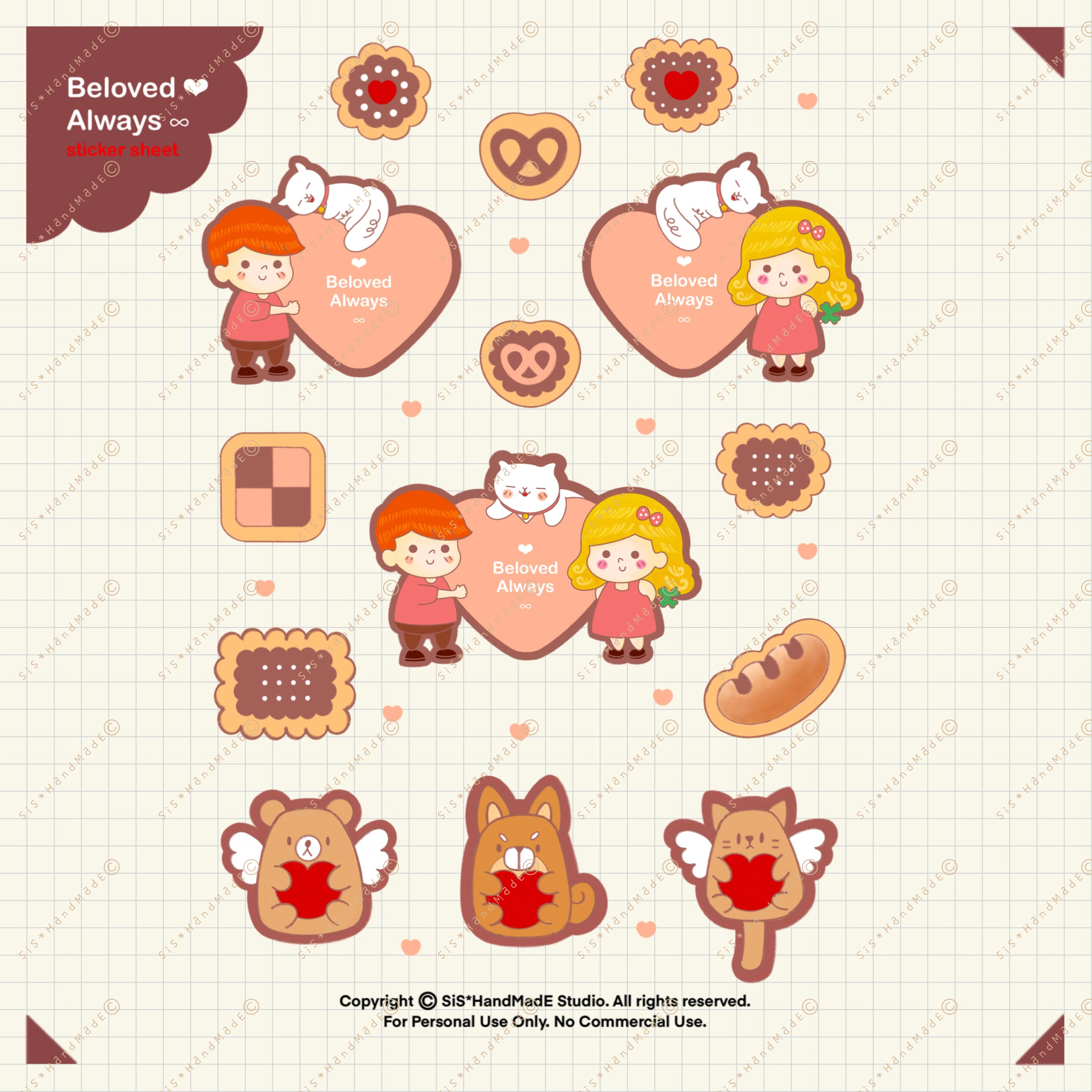 Digital Sticker Beloved Always V.2 - Image 3