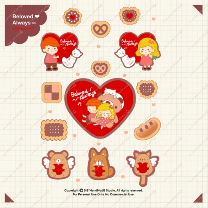 Digital Sticker Beloved Always Collections V.1 - Image 3