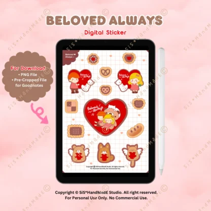 Digital Sticker Beloved Always Collections V.1